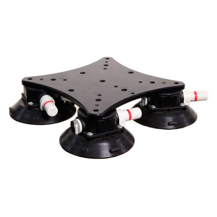 Rig plate camera suction mount