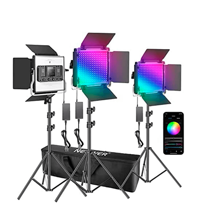 Neewer LED 660 PRO RGB kit galería