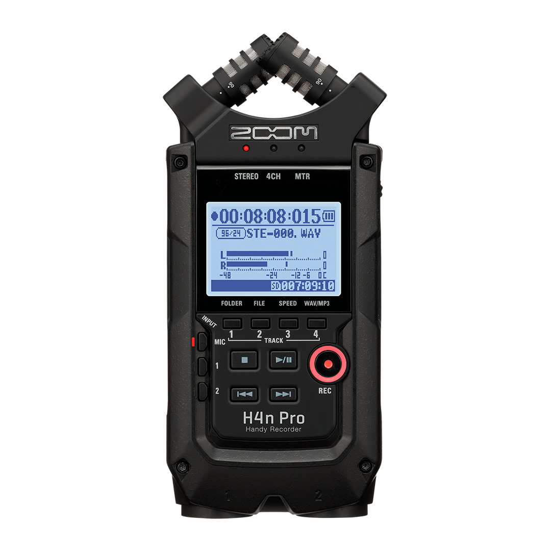 Grabadora portátil Zoom de 2 canales