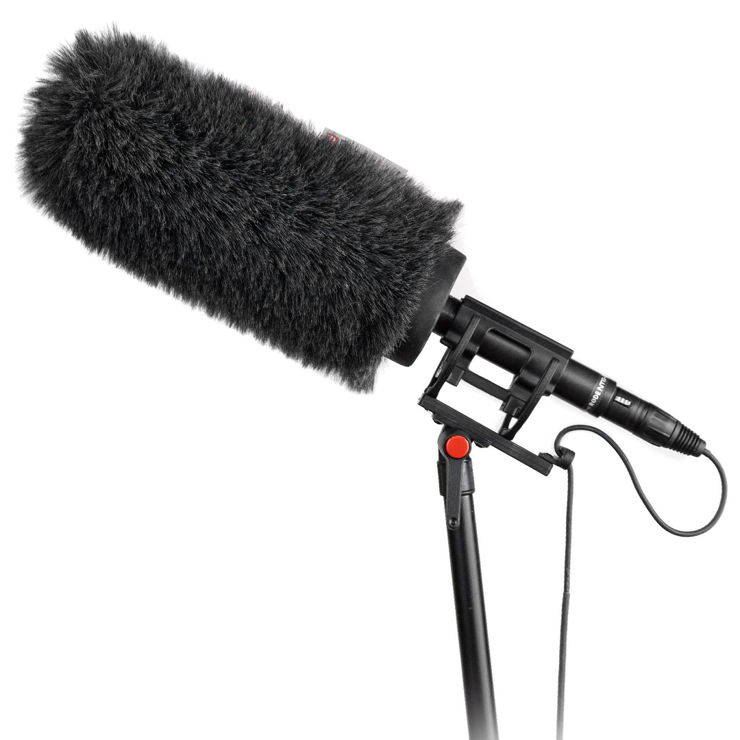 Micrófono boom shotgun